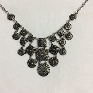 Silver Statement Necklace